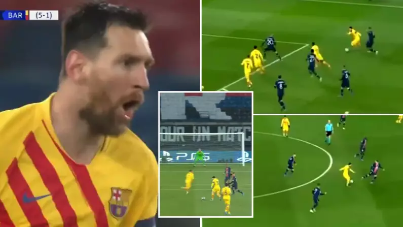 Lionel Messi Put On A Brilliant Performance Vs PSG 