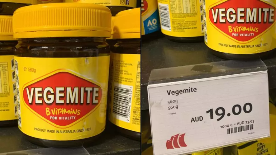 Vegemite Is Being Flogged For $19 A Jar At Sydney Airport