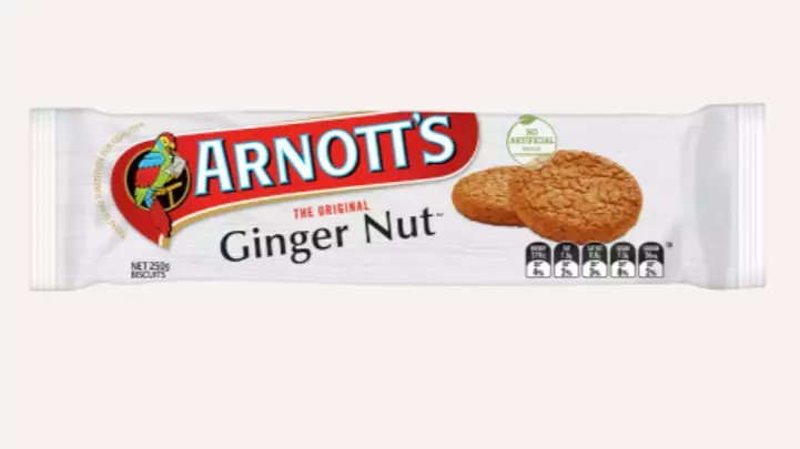 Arnott’s Ginger Nut Biscuits Have A Different Recipe, Colour, Texture And Taste Across The Country