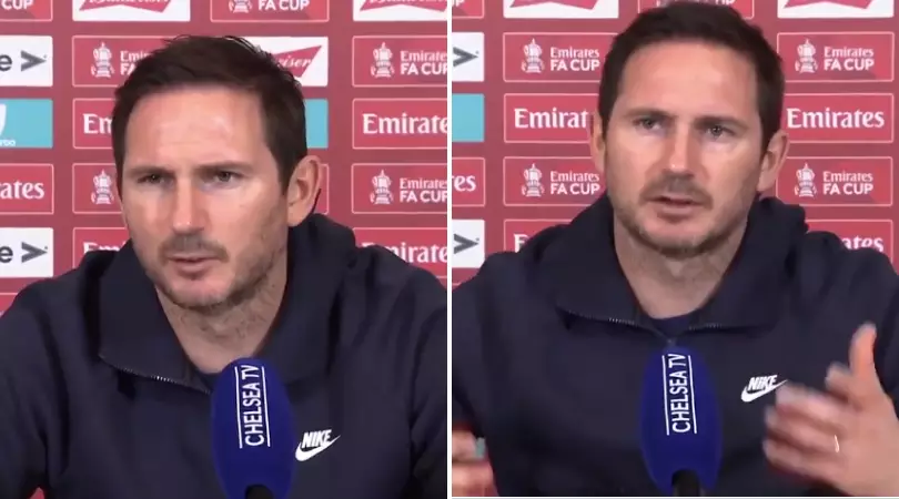 Frank Lampard Doesn’t Hold Back As He Slams Football Journalist At Press Conference