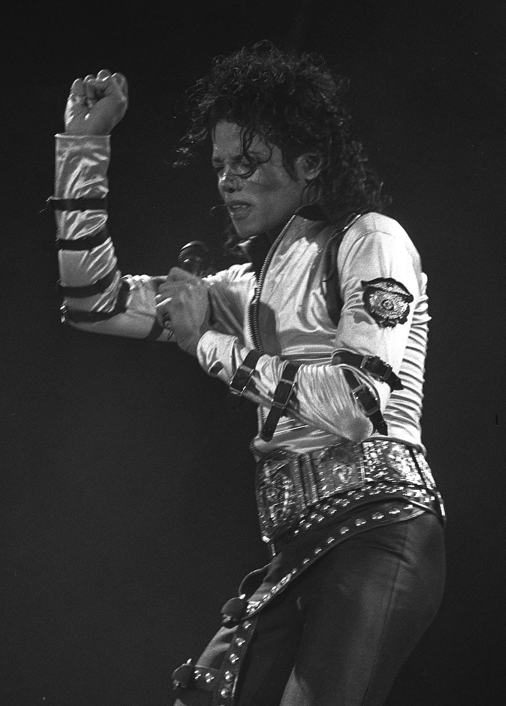 Michael Jackson was famous for his moonwalk.
