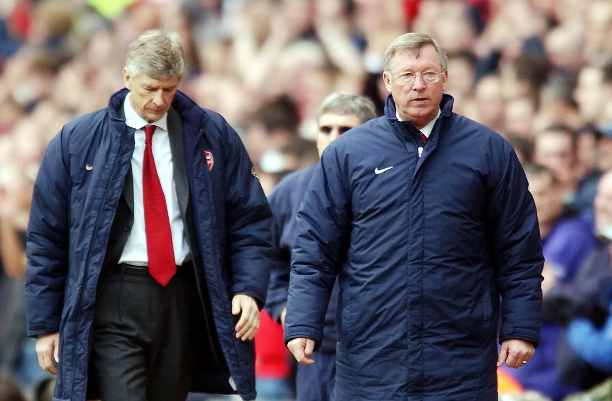 Wenger and Fergie didn't always get on. Image: PA Images
