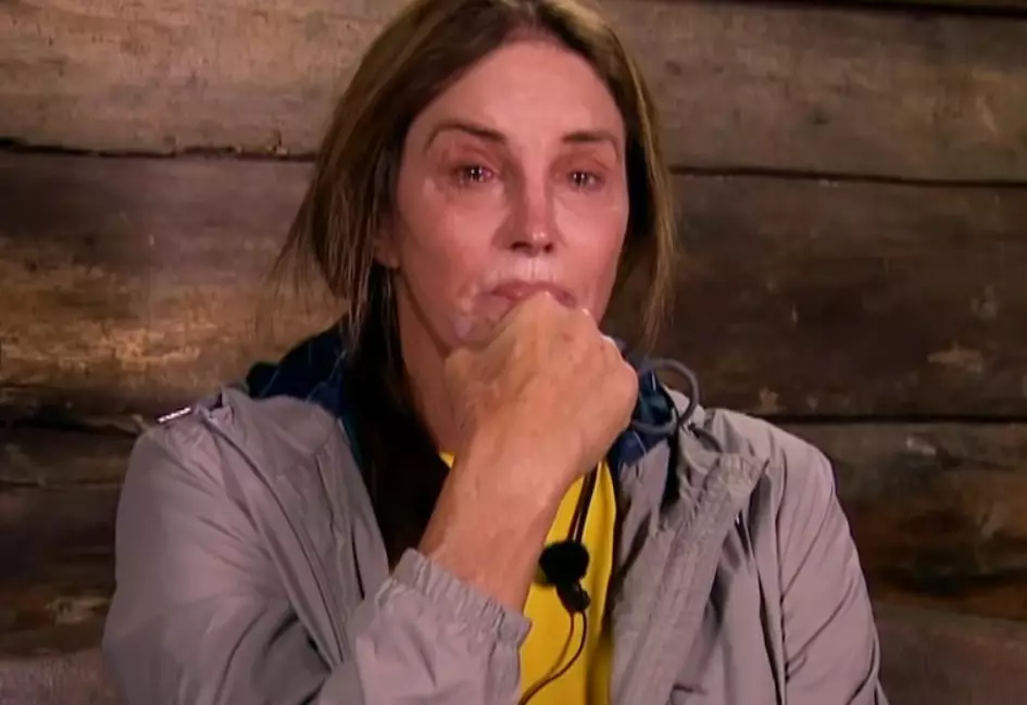Caitlyn Jenner has been in tears a few times in the jungle.