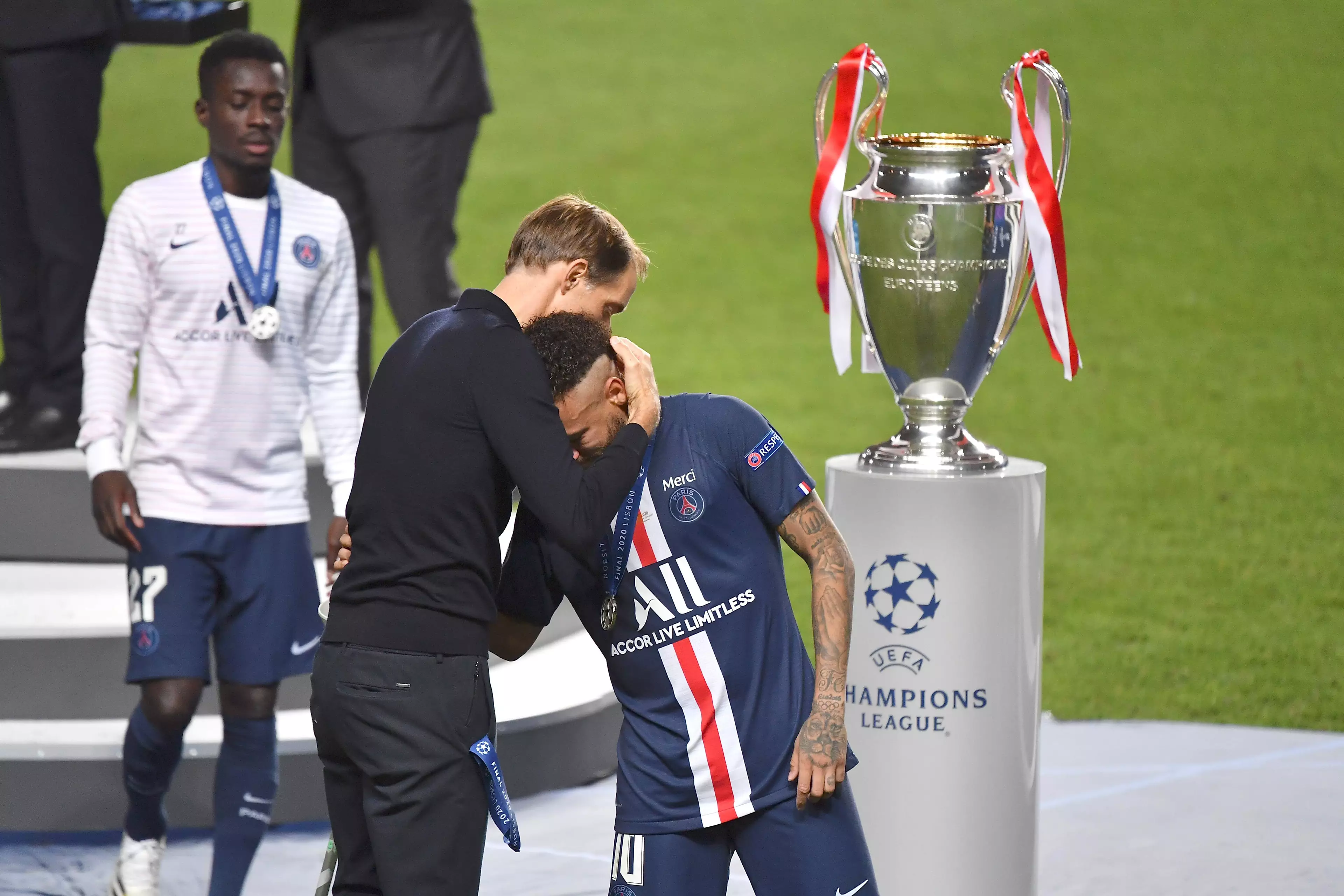 Neymar was left gutted by the Champions League final defeat. Image: PA Images
