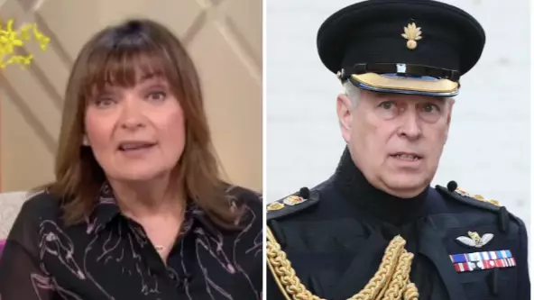 Lorraine Kelly Shocks Viewers With Prince Andrew Comment Following Meghan Markle Discussion