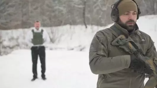 Boss Tests Outs His Company's Bulletproof Vest By Taking A Bullet 