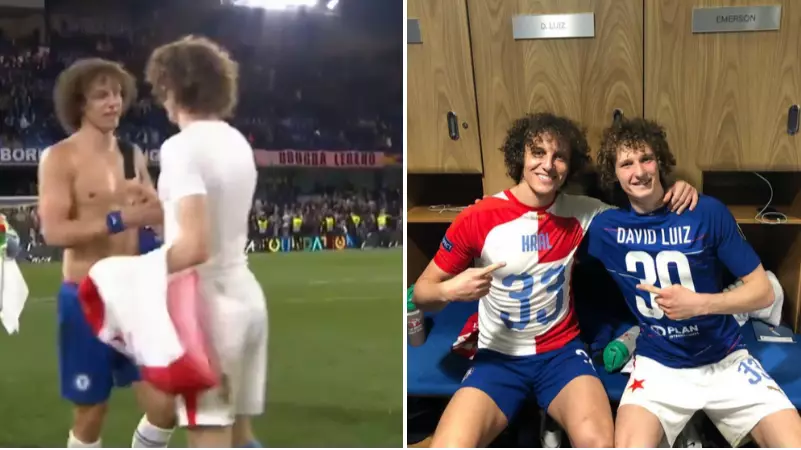 The Hilarious Moment David Luiz Met David Luiz After Last Night's Game