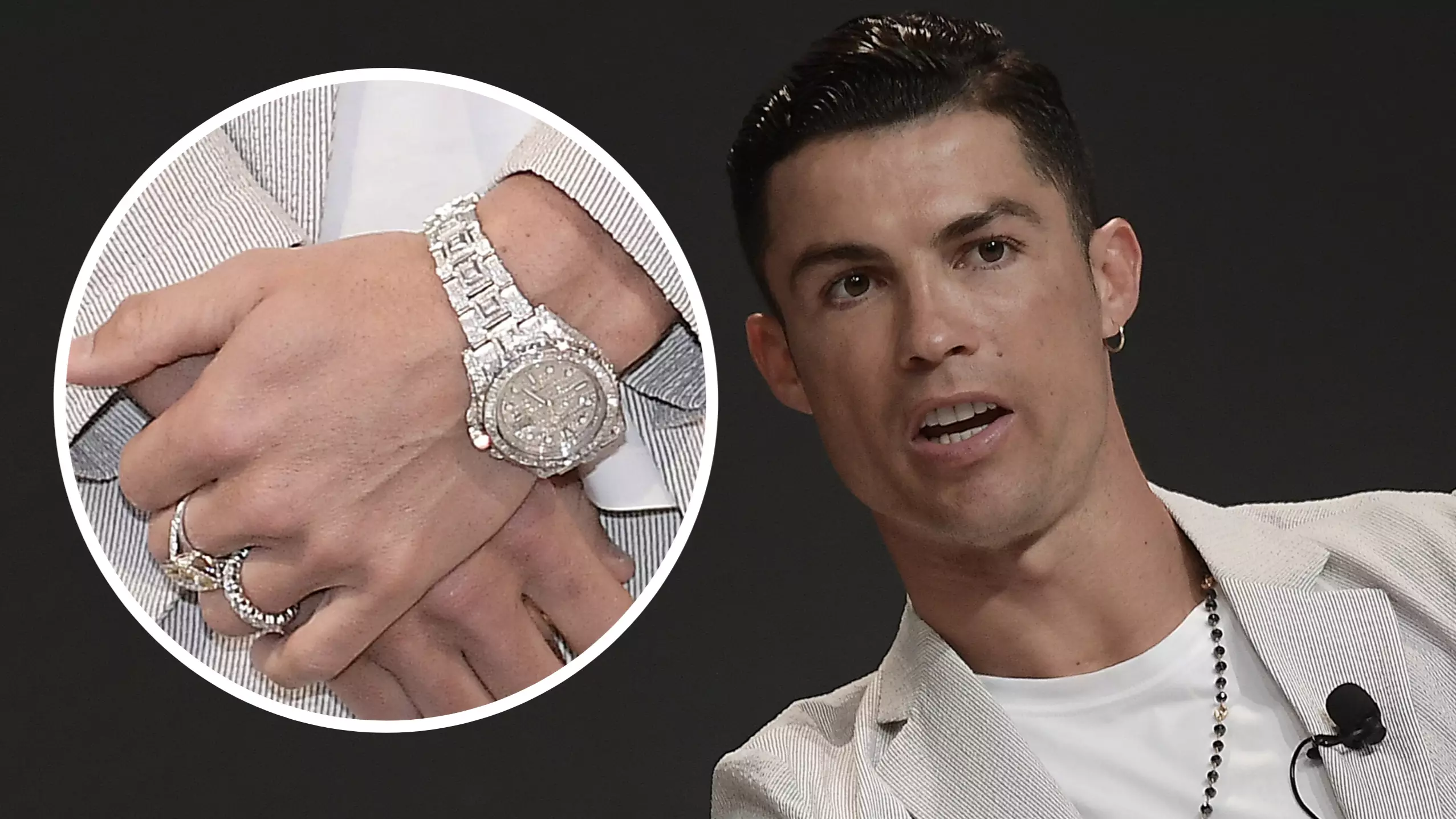 Cr7 rolex top