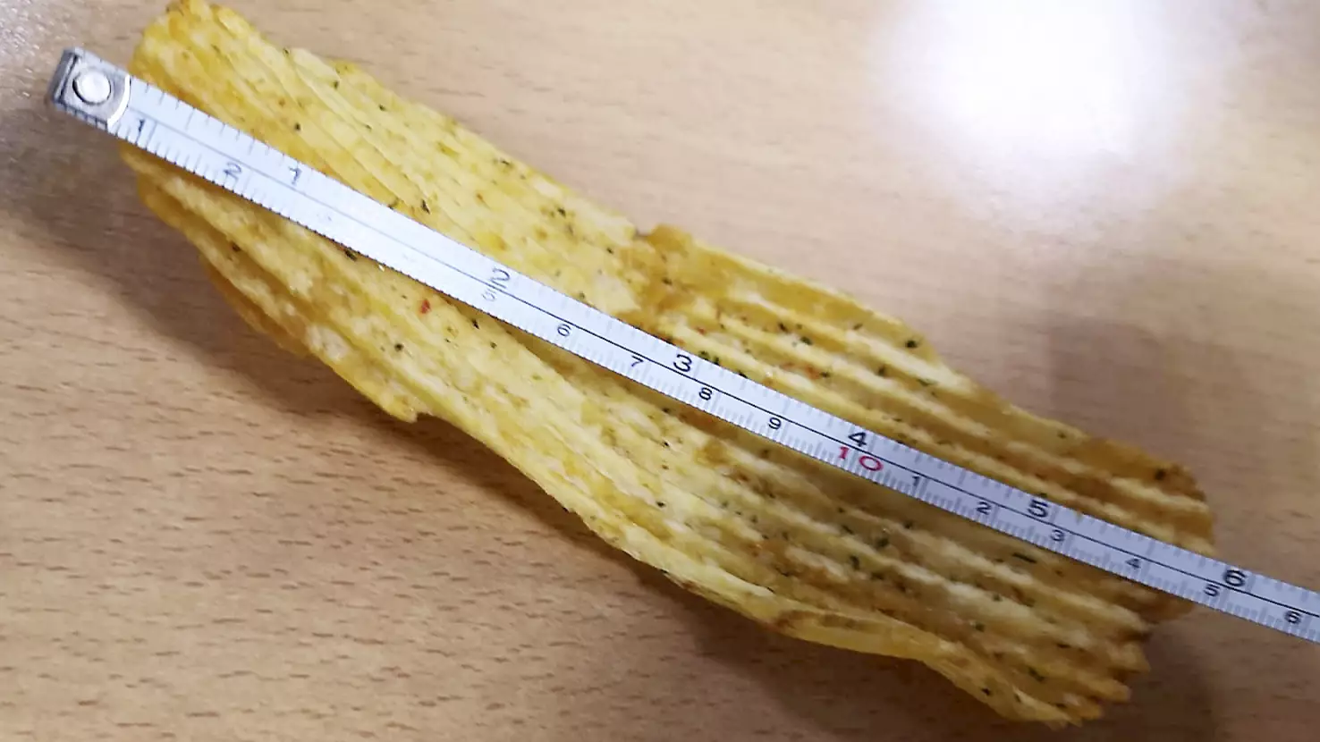 Man Finds What Is Believed To Be Britain's Biggest Crisp
