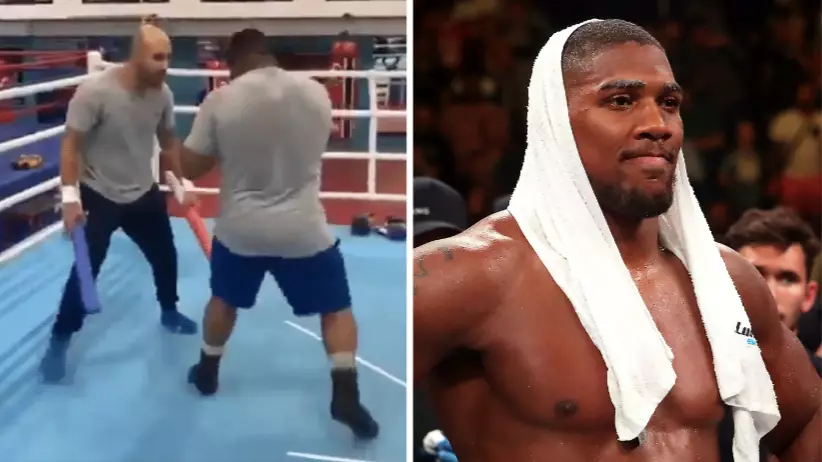 It Appears Anthony Joshua Has Found His Sparring Partner Ahead Of Andy Ruiz Jr Fight