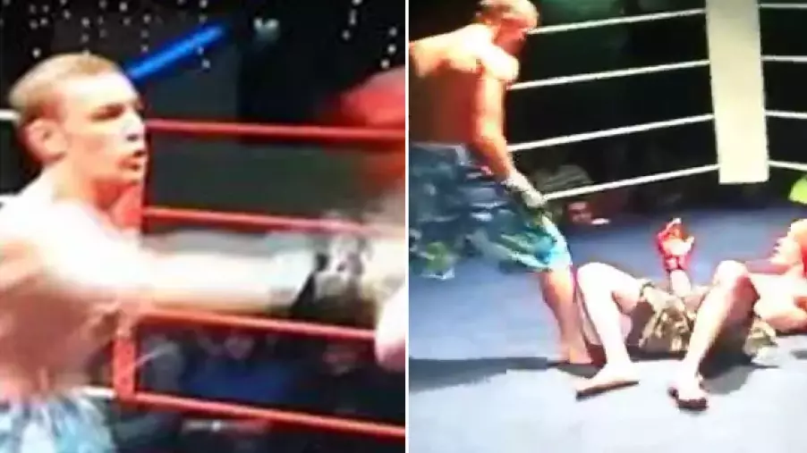 Rare Footage Of 18-Year-Old Conor McGregor Destroying Opponent In Amateur Fight