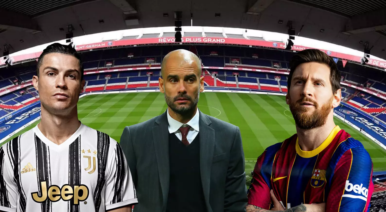 Lionel Messi, Cristiano Ronaldo And Pep Guardiola Will Reportedly Team Up At PSG By 2021