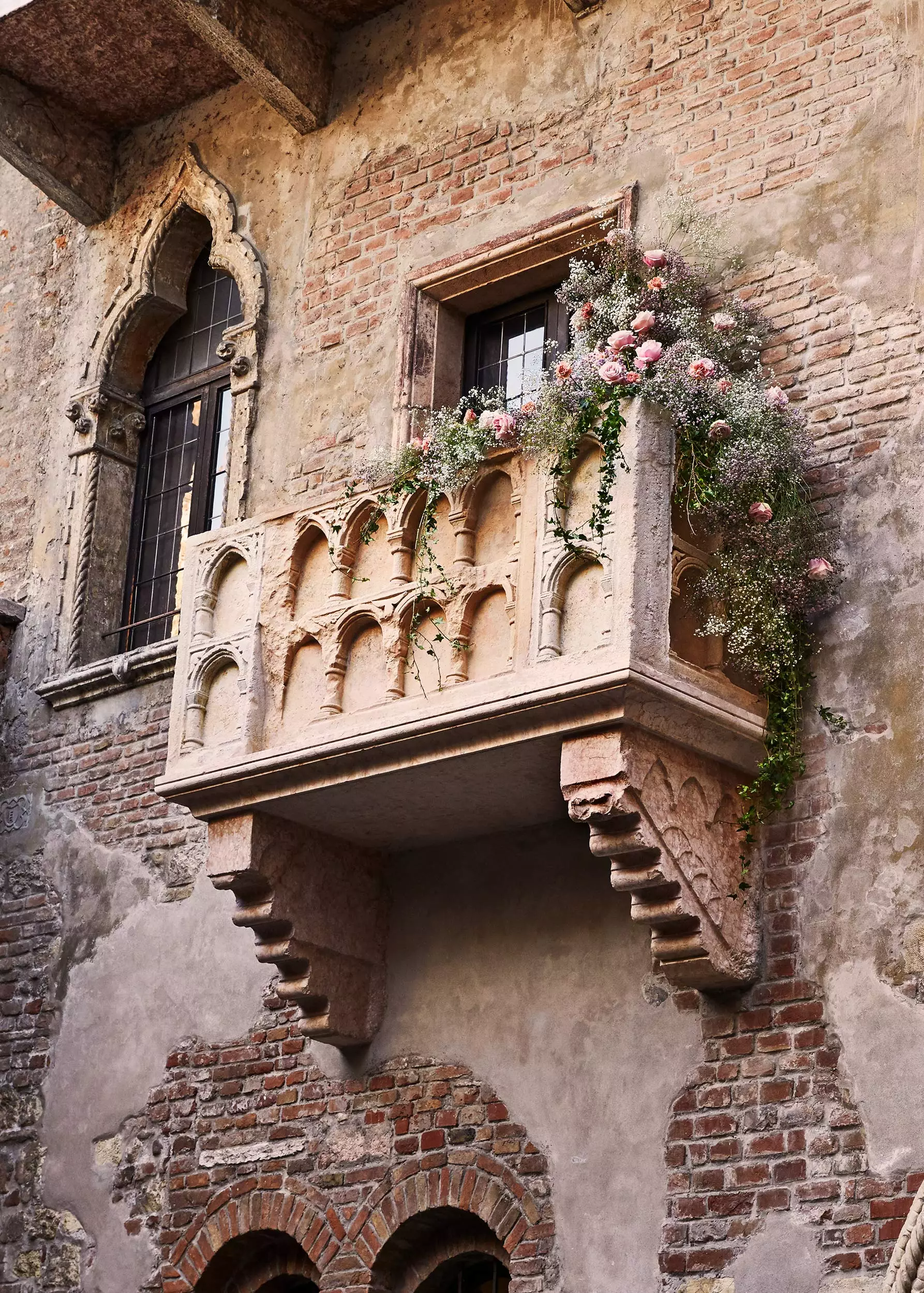 The property's beautiful stone balcony has made it a symbol of Shakespeare's iconic love story 'Romeo & Juliet' (