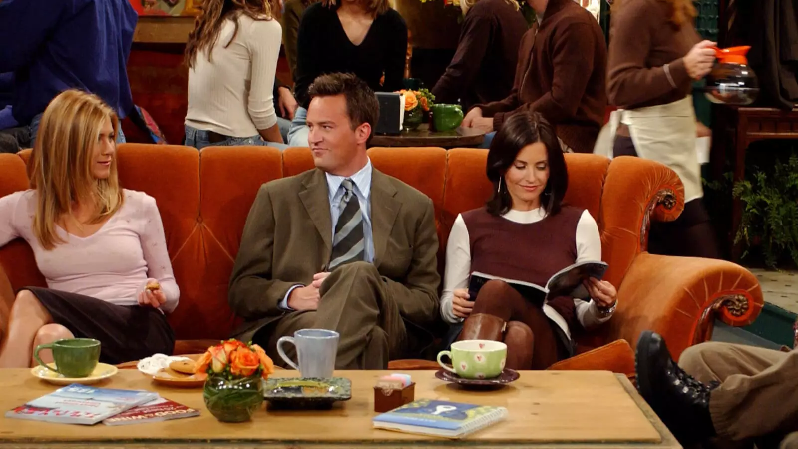 A 'Friends' Homeware Collection Just Dropped Featuring A Replica Of The Central Perk Sofa