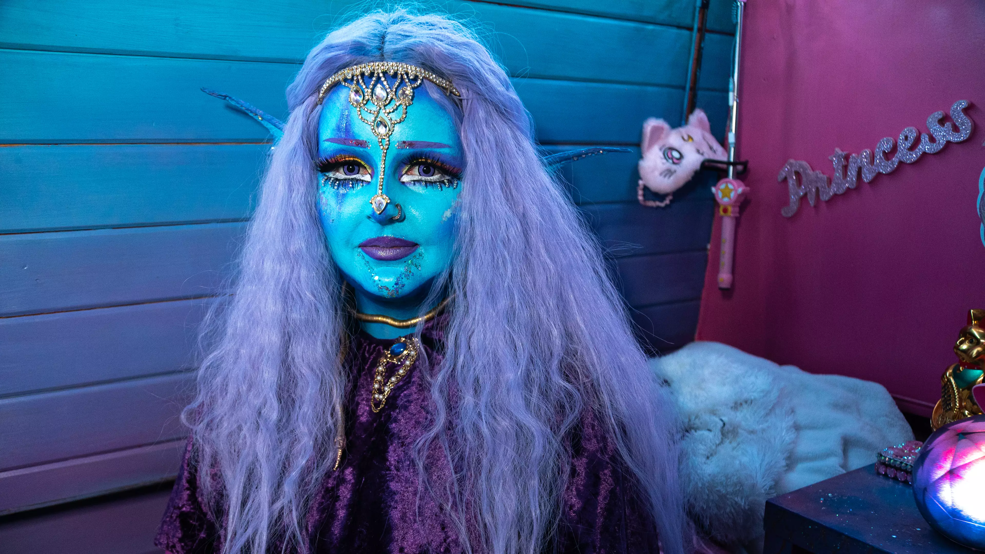 Bradford Woman Wants To Be Permanently Blue-Skinned Because Of Her Love Of Aliens