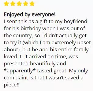 One reviewer was jealous she couldn't have some (