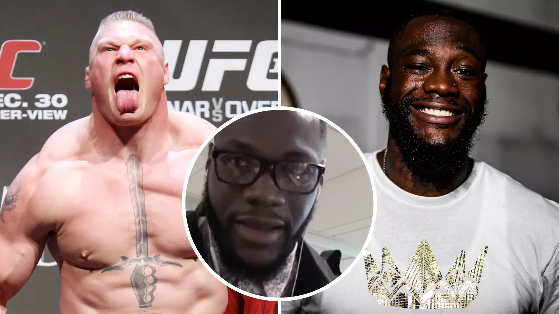 Deontay Wilder Called Out Brock Lesnar And Claimed He Would Beat Him In A Crossover Fight