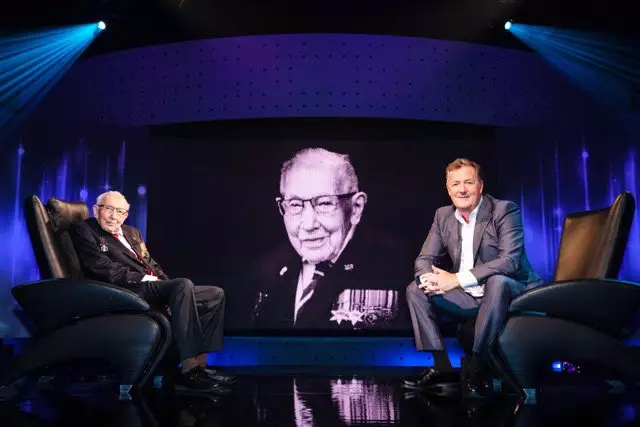 The 100-year-old veteran joined Piers to talk about family, life in the military and fund-raising for the NHS (