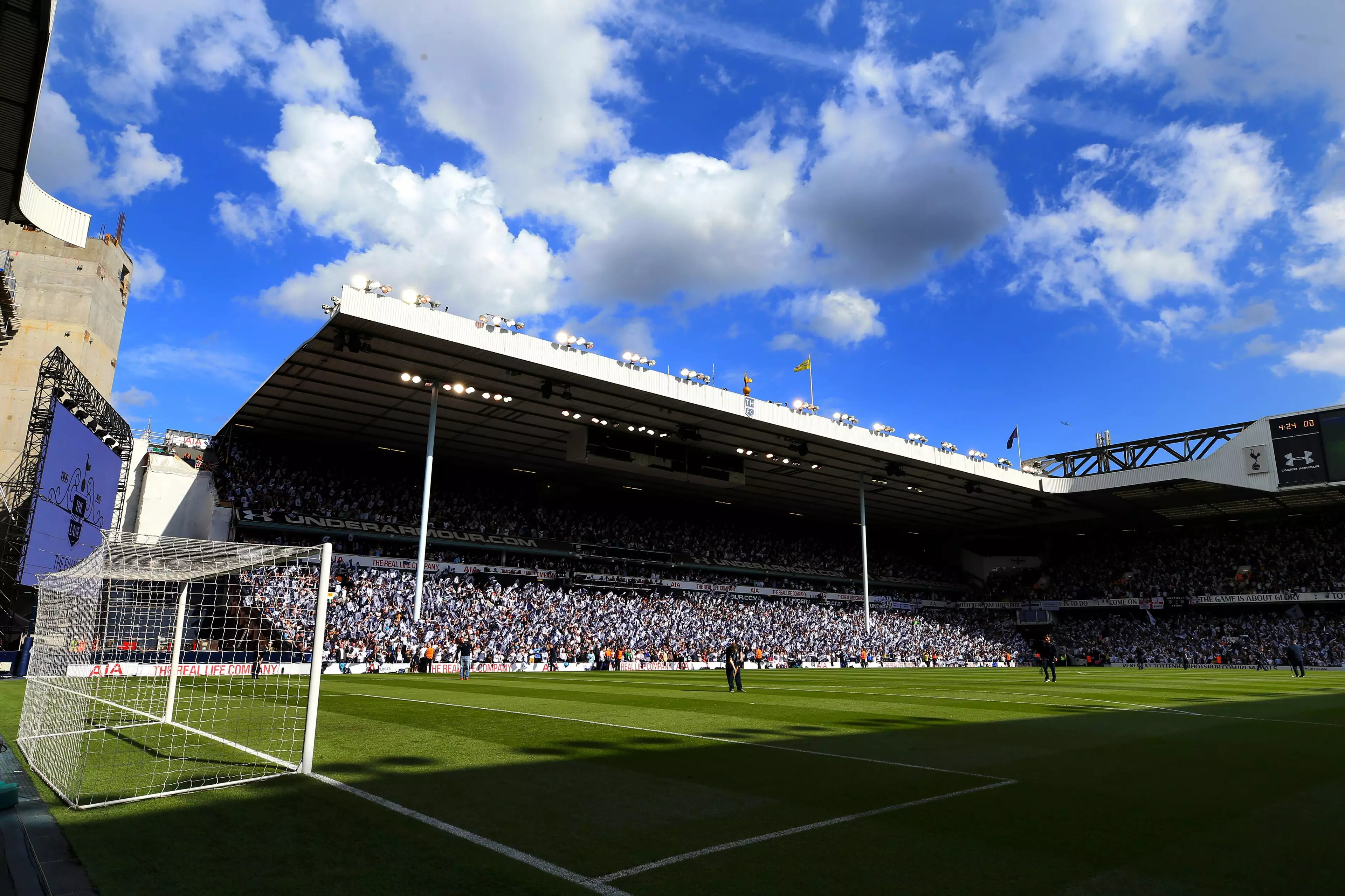 Spurs' new ground will be on the same site as White Hart Lane. Image: PA Images.