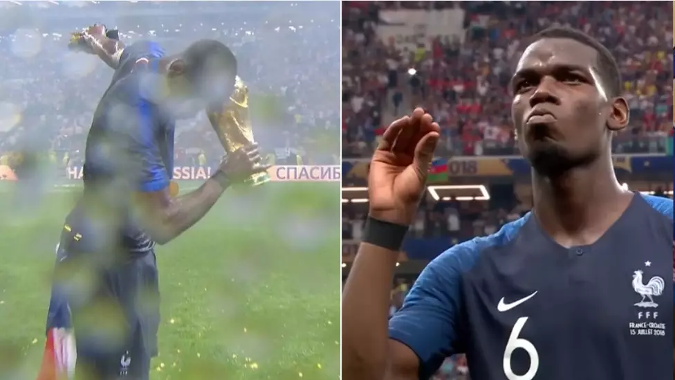 Paul Pogba Dabs With The World Cup Then Sends A Message To His Doubters