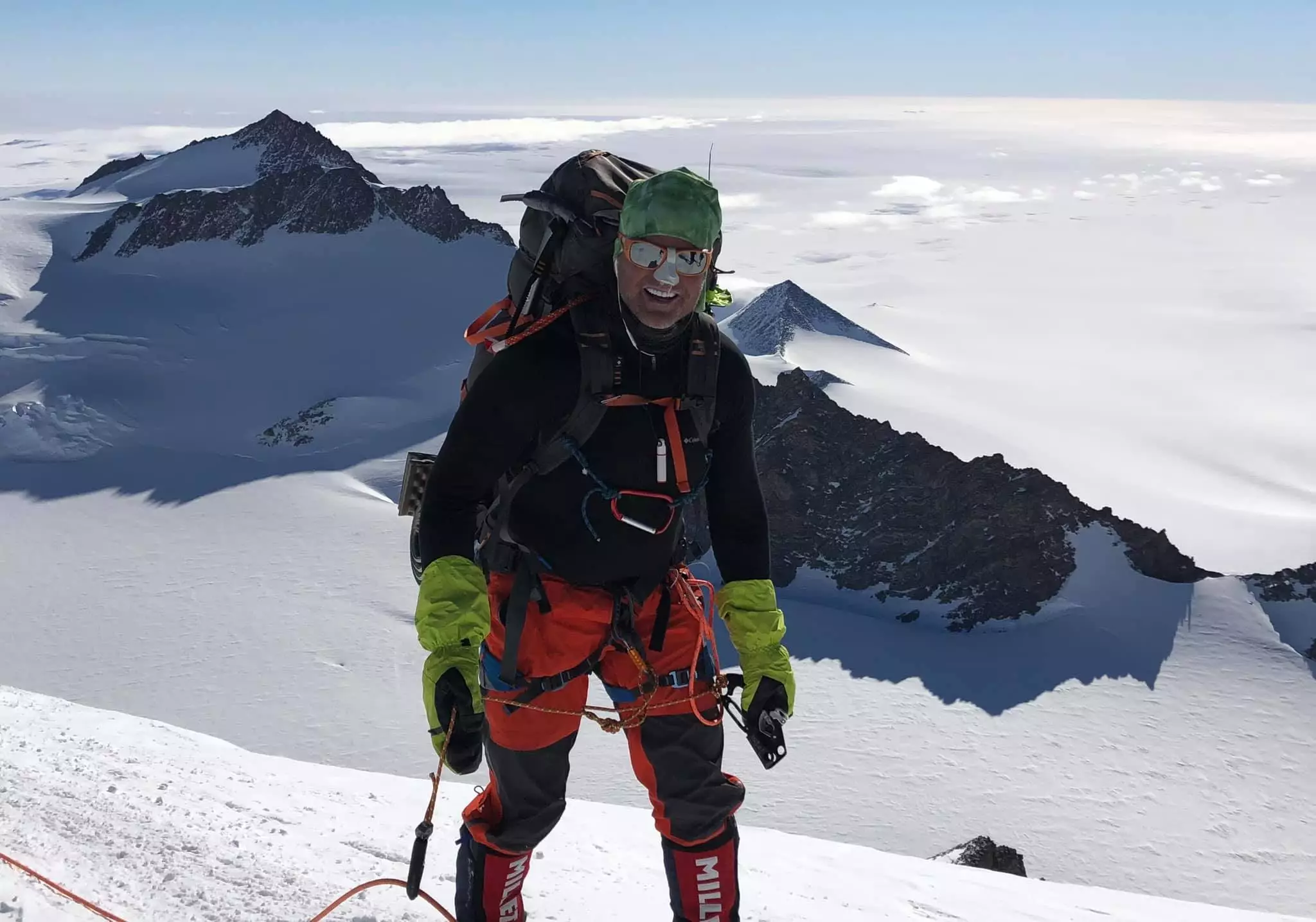Donald Cash was on his final climb of the Seven Summit climbing mission.