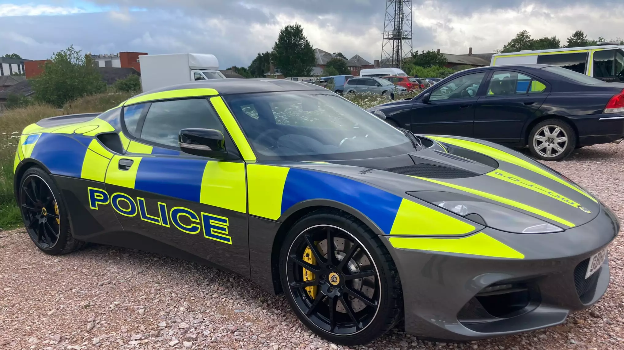UK Police Unveil New 186mph Sports Car