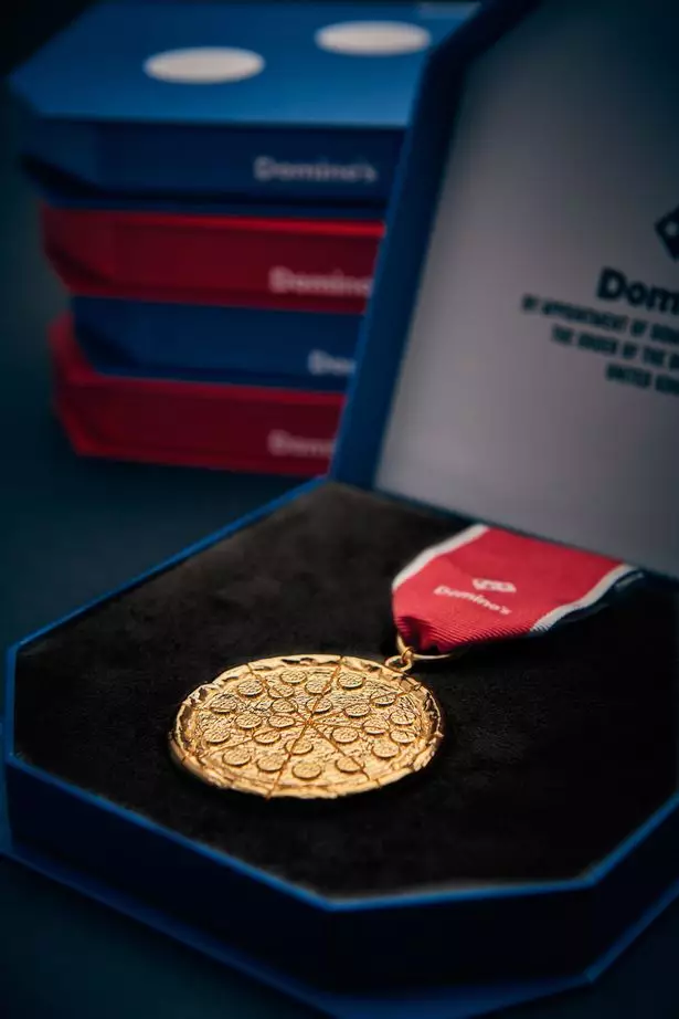 Domino's medal