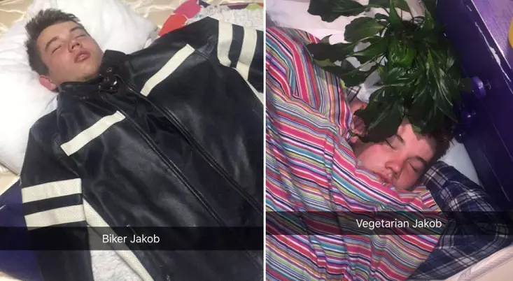 Lad Passes Out, Friend Mercilessly Trolls Him On Snapchat Story