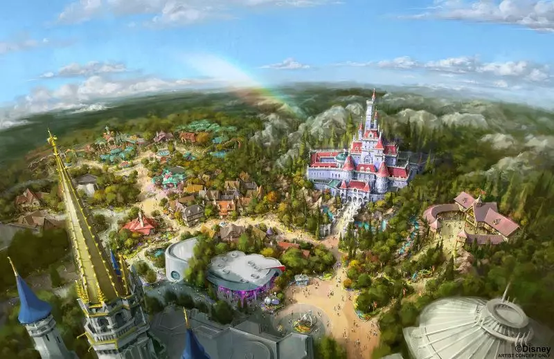Disneyland Tokyo's Beauty and The Beast Land is now open