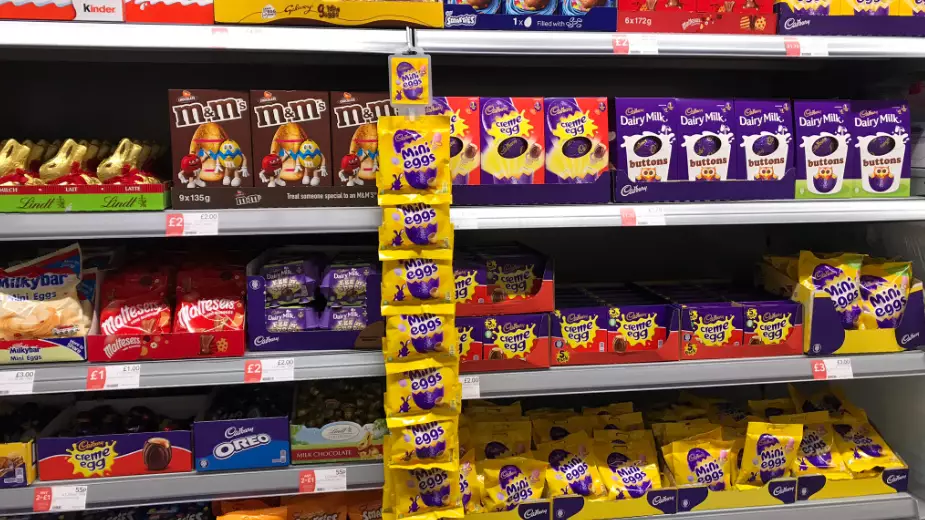 Shops Have Easter Eggs On Shelves Already