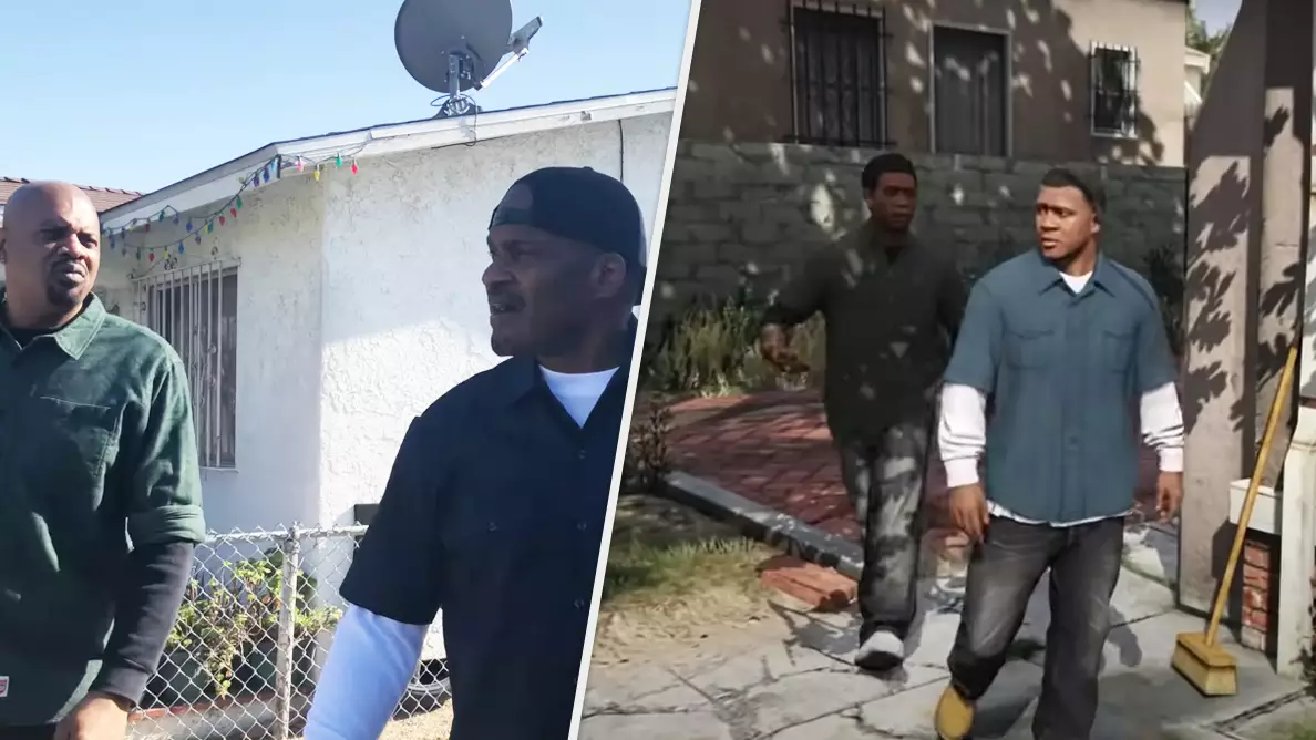'GTA 5' Lamar And Franklin Actors Recreate Iconic Roast Scene IRL