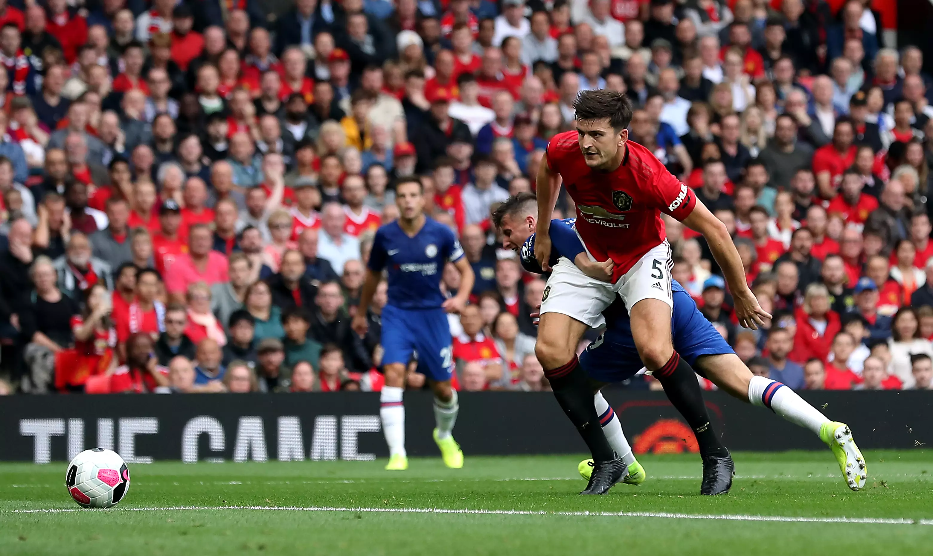 Harry Maguire helped Manchester United keep a clean sheet at Old Trafford - something they only managed twice last season