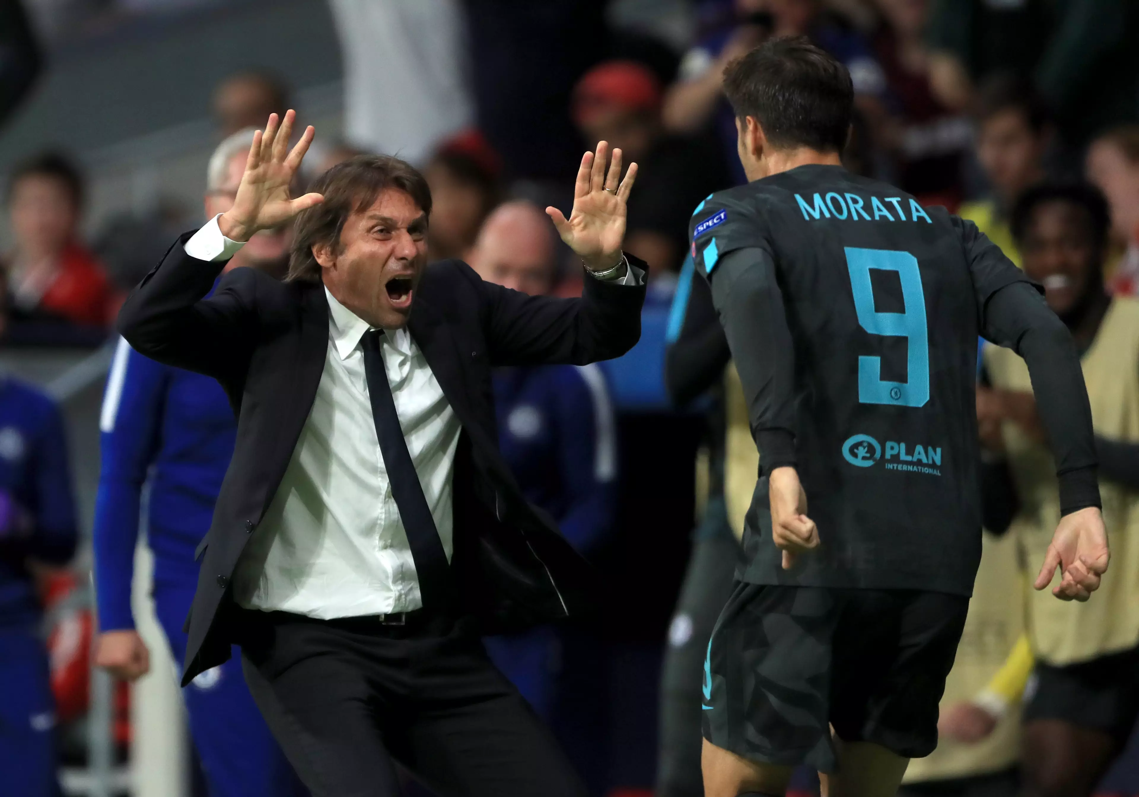 Conte signed Morata after missing out on Lukaku. Image: PA Images