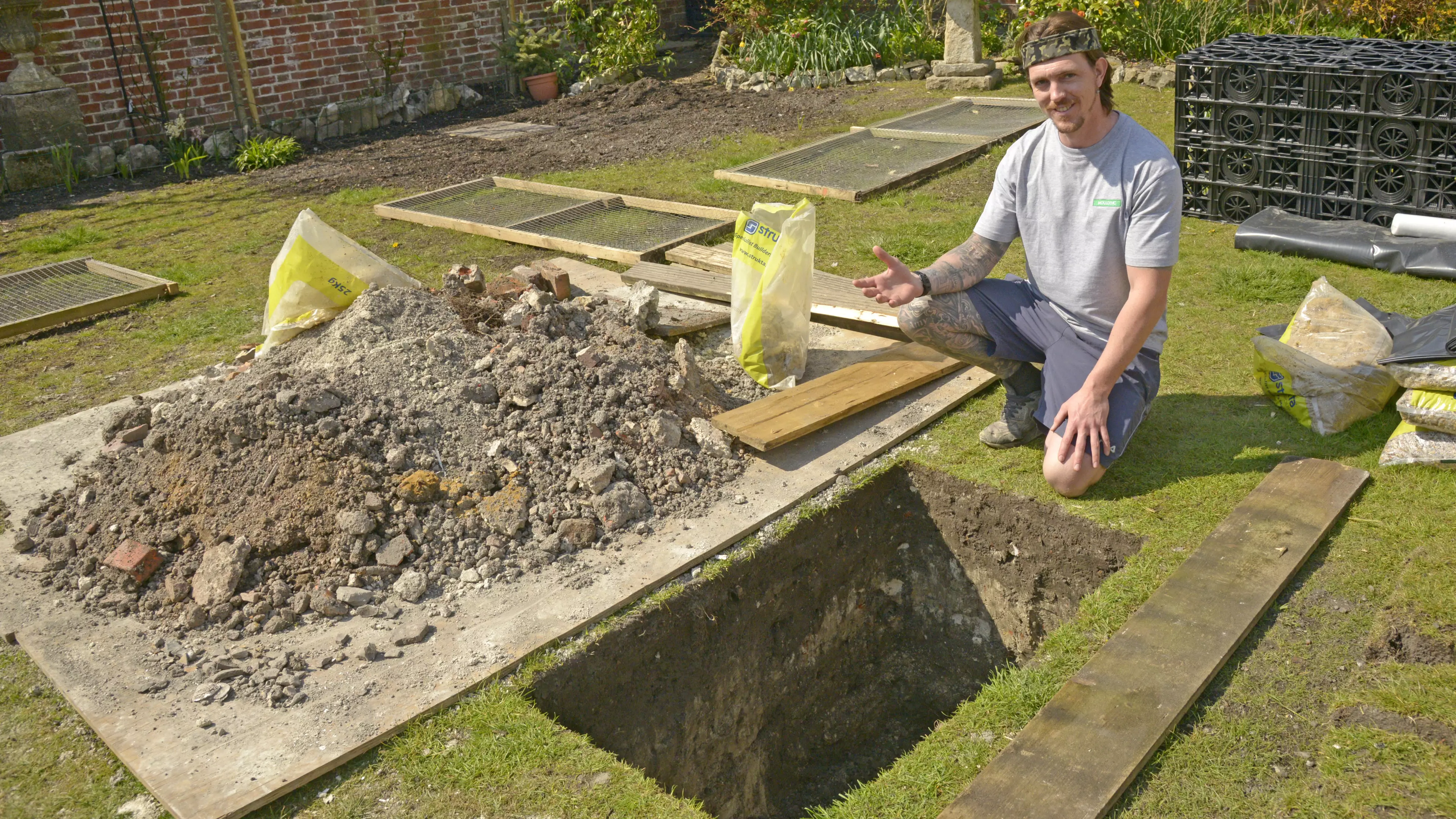 Builders Dig Up Human Remains Buried Under Patio