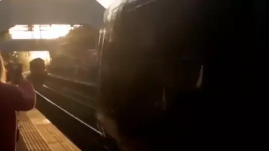 Harry Potter Fans Devastated As Commuter Train Blocks View Of Hogwarts Express