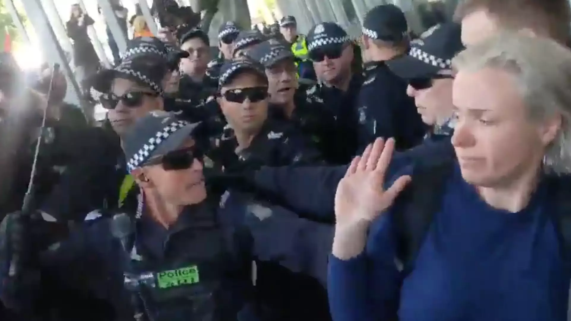 Opinion Split On How Police Dealt With Melbourne Anti-Mining Protest