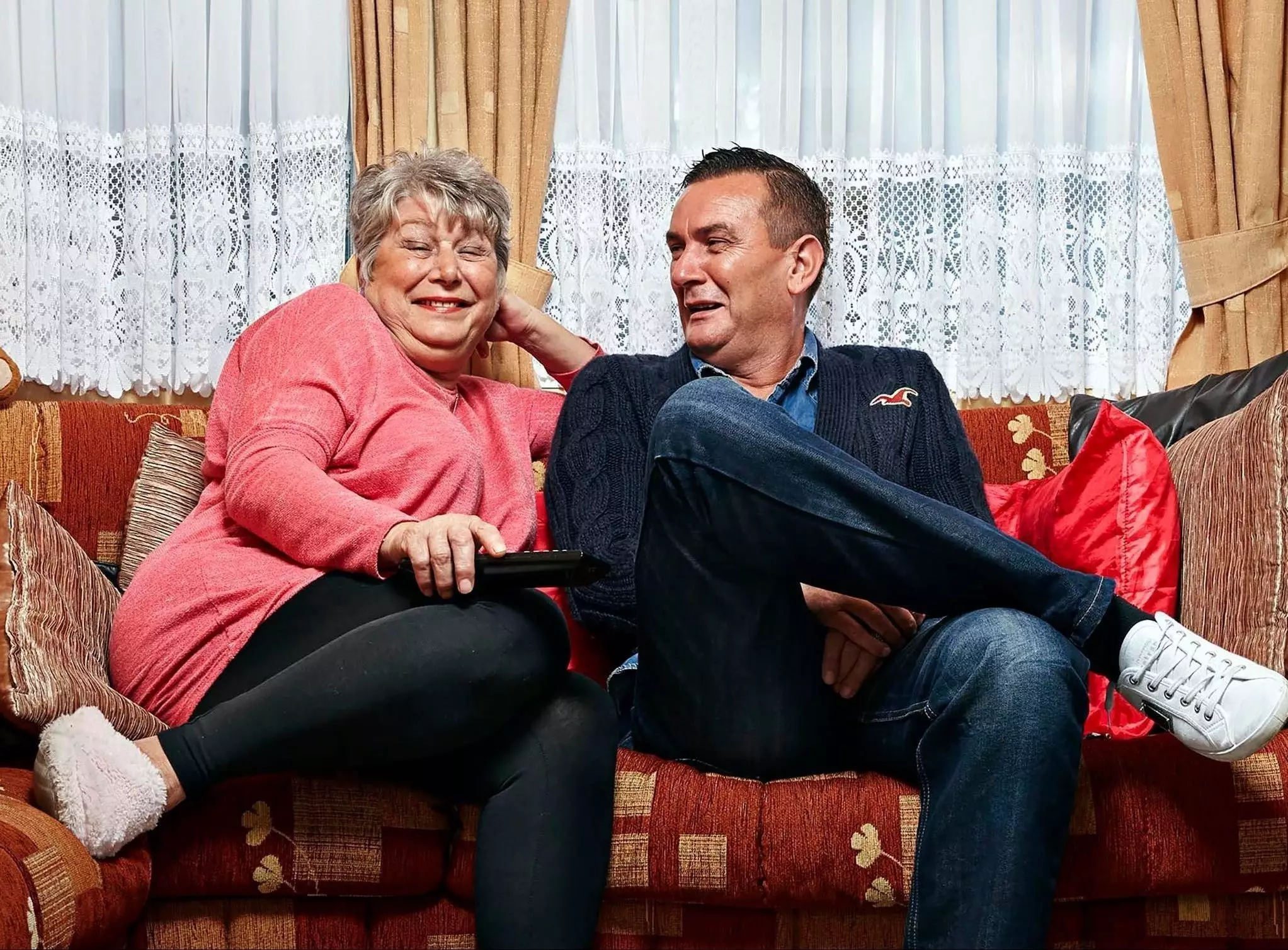 Gogglebox stars were accused of failing to social distance (