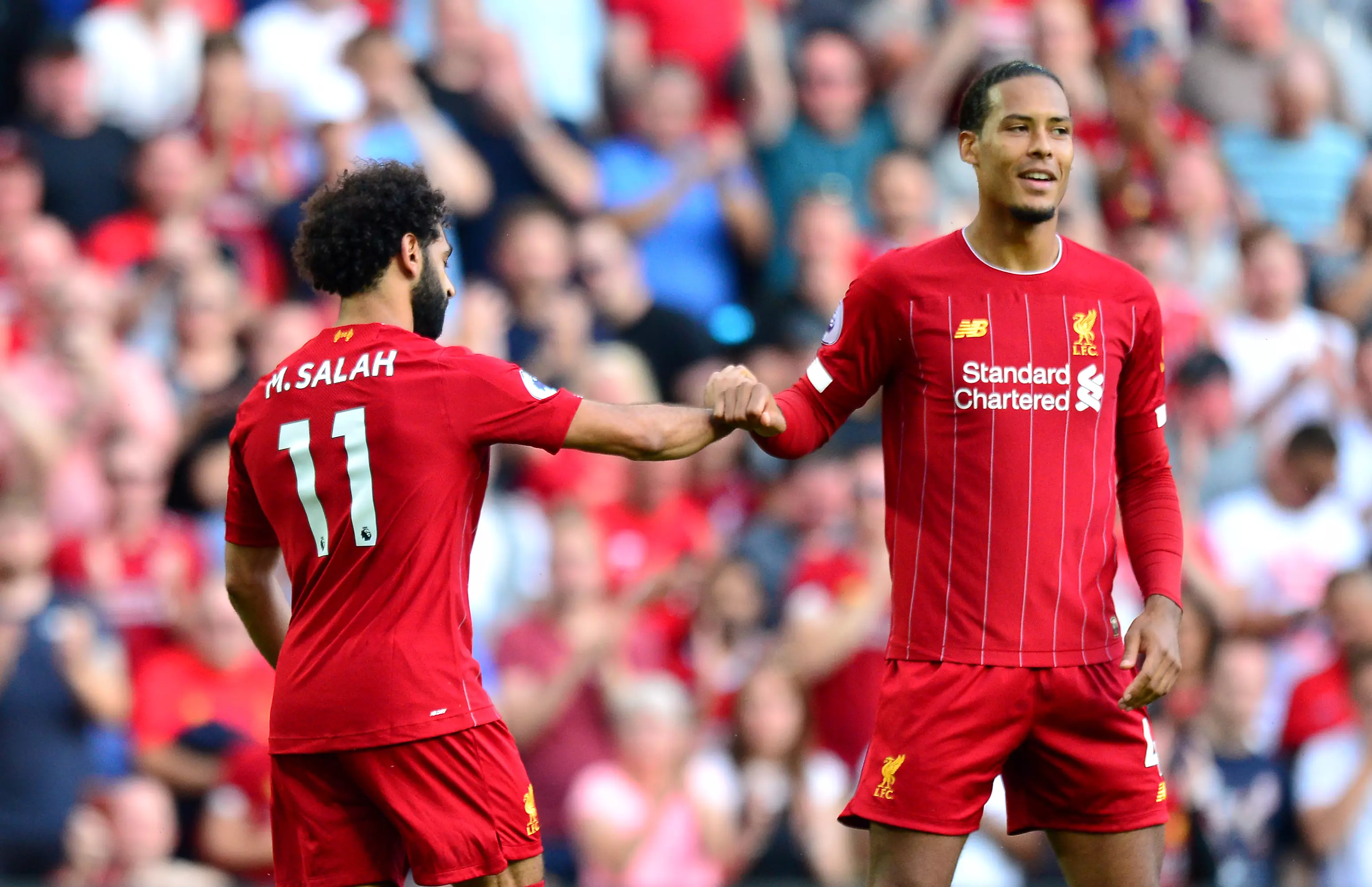 Virgil van Dijk joined Liverpool in January 2018 and turned them into contenders