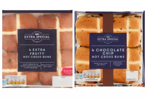 Asda has a range of unique buns (