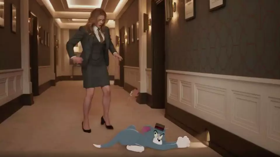 Chloë Grace Moretz plays a hotel staff member tasked with tackling the hotel's 'mouse problem' (