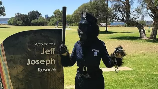 Woman Dresses Up As Gorilla Police Officer To Catch Sex Pest