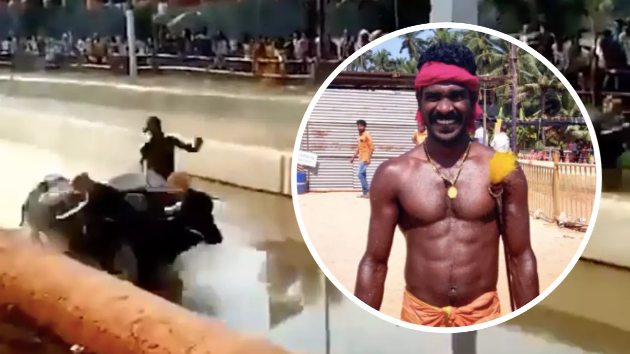 Indian Construction Worker Compared To Usain Bolt After Running 100m In 9.55 Seconds