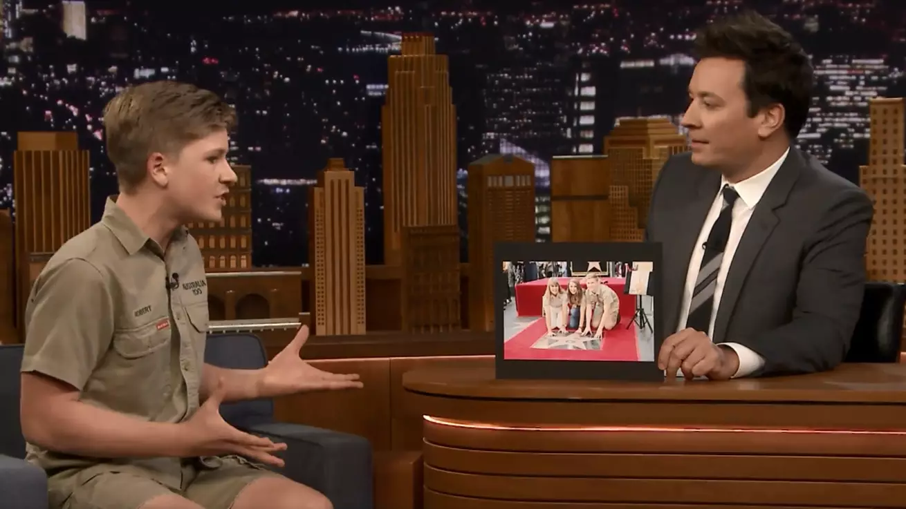 ​Steve Irwin's Son Does His Dad Proud On 'The Tonight Show'