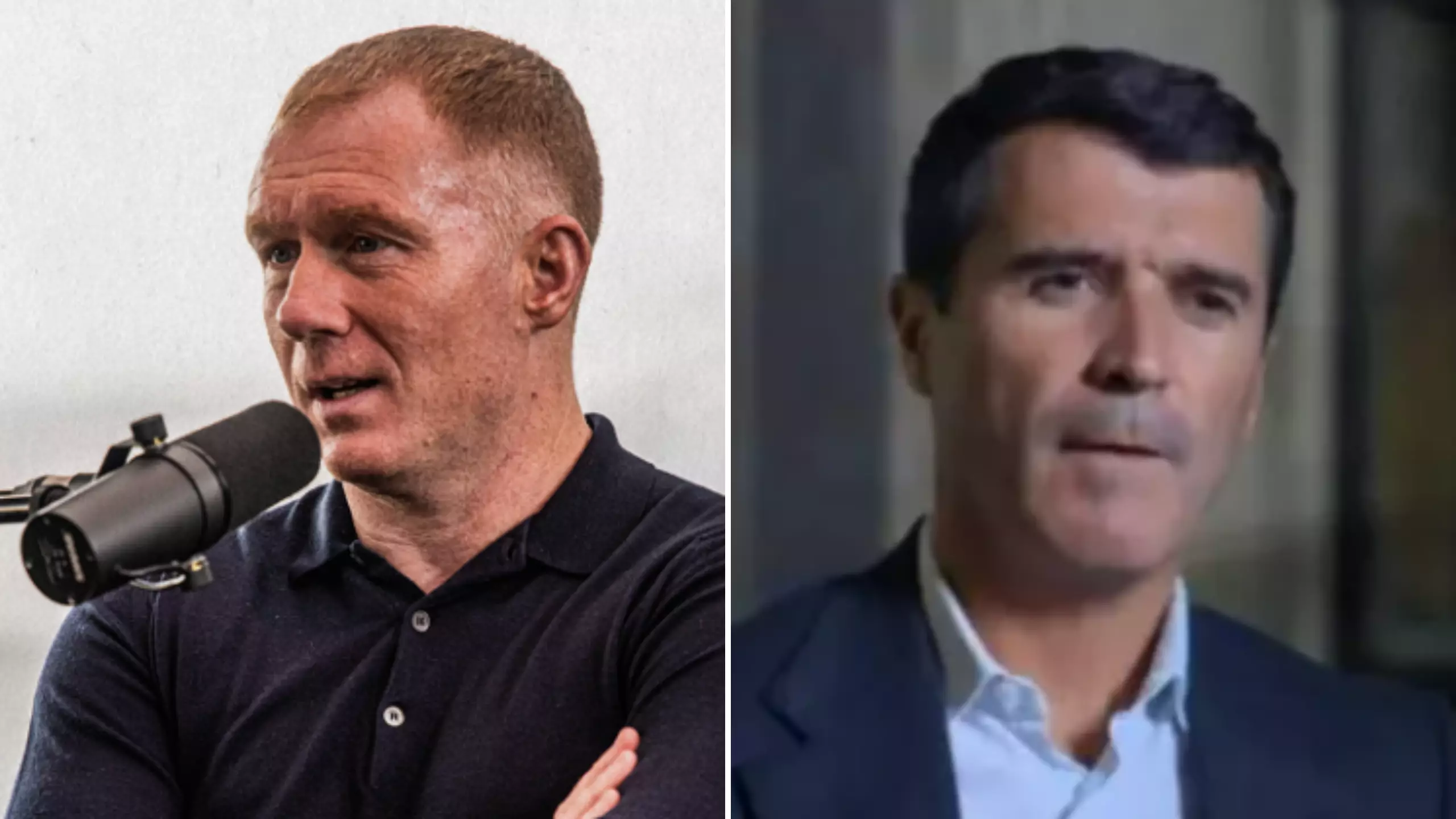 Paul Scholes Responds To Roy Keane Leaving Him Out Of Man Utd Best XI