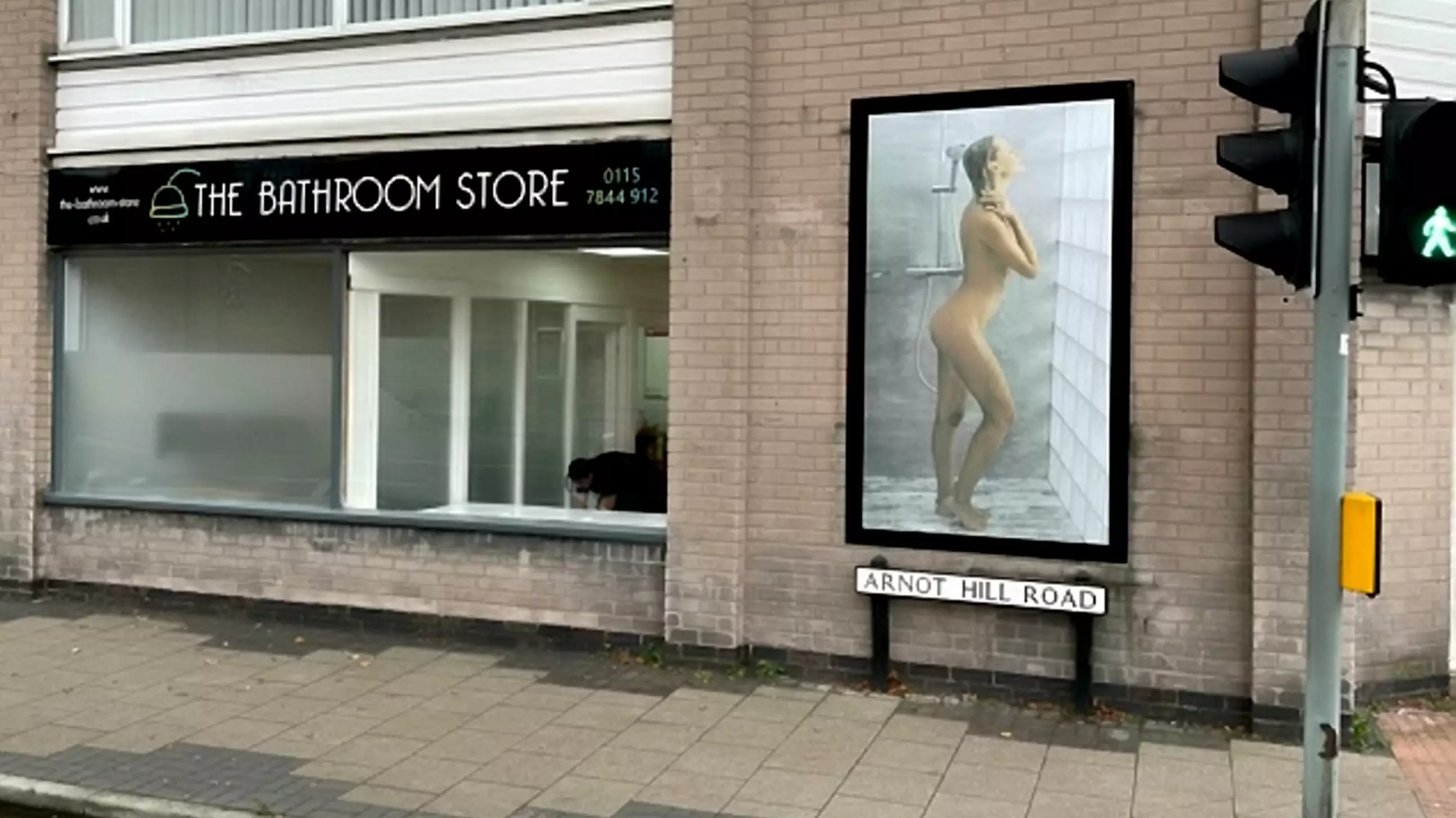 Shop Owner Told To Remove Poster Of Naked Woman Puts Up One Of Naked Man Instead 