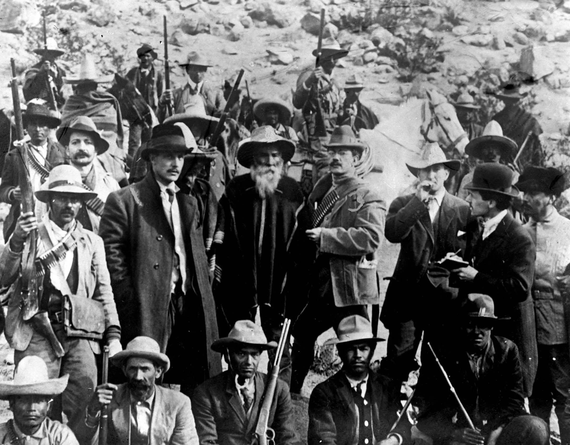 The Mexican Revolution in 1913.