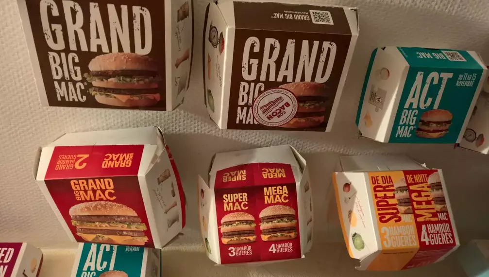 Lad Travels World To Make Huge McDonald's Burger Box Collection