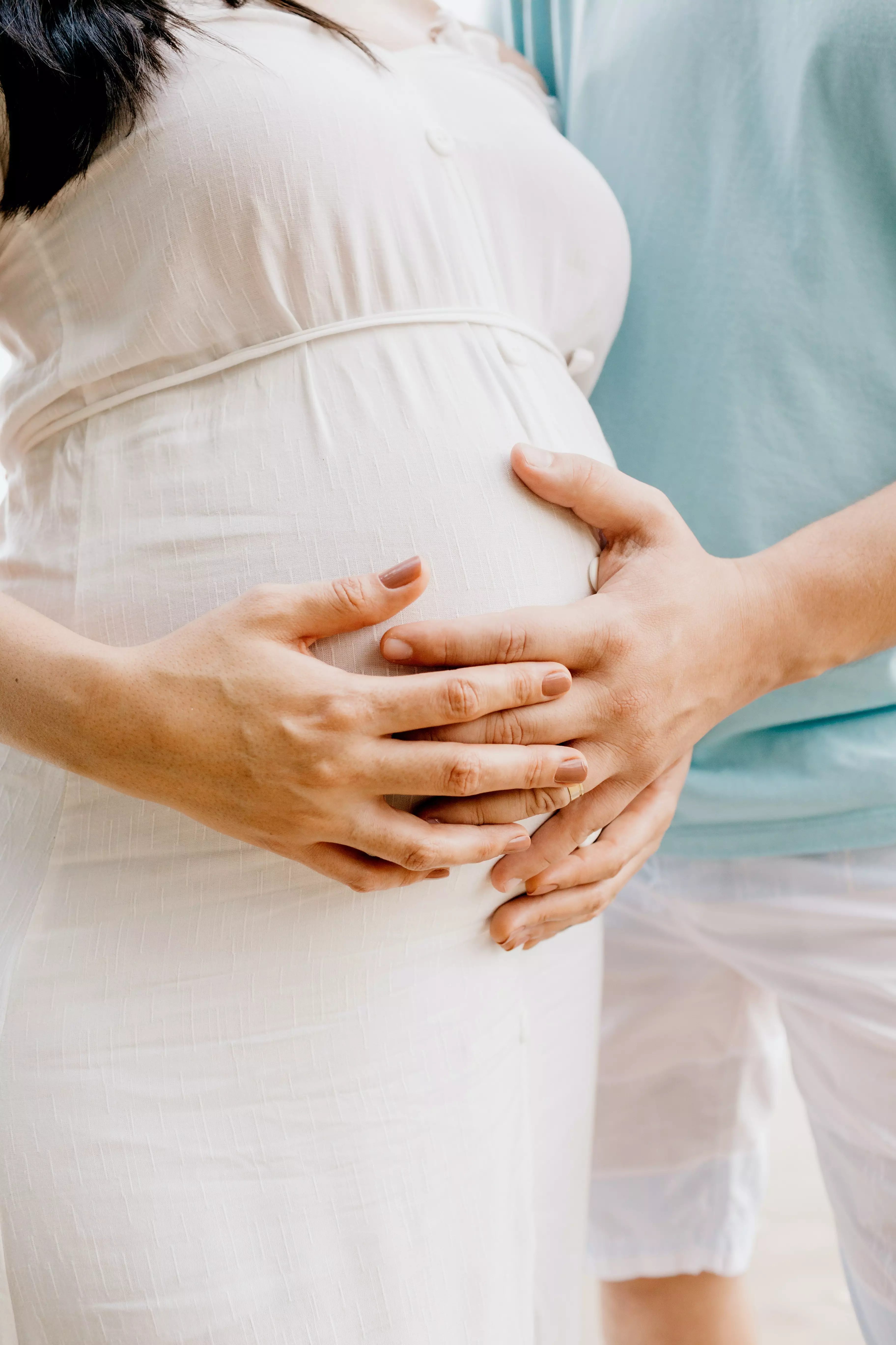 The pregnant bridesmaids were told they'd have to leave their newborns (
