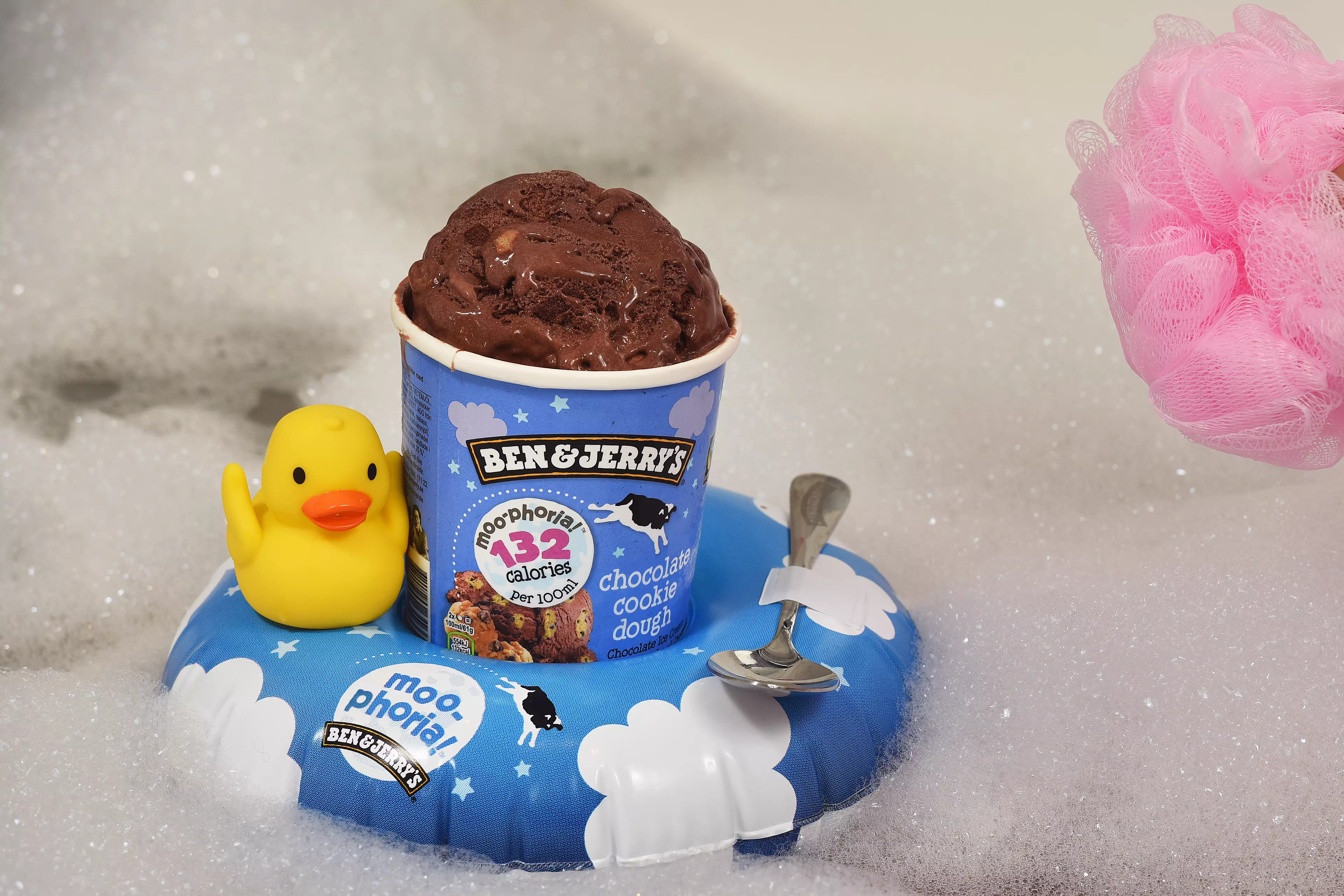You can now eat ice cream in the bath (