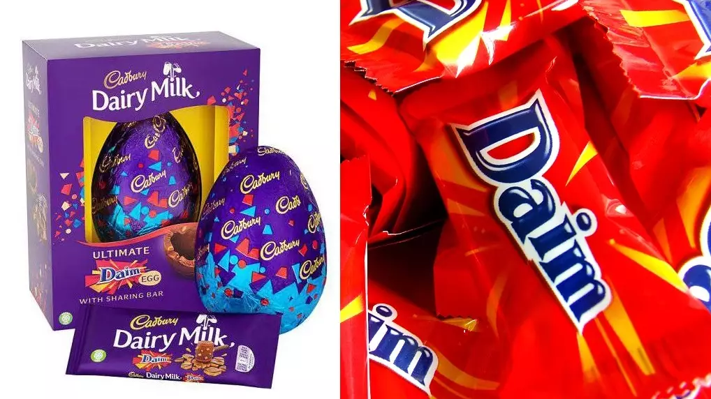 ​Tesco Is Selling A Huge Easter Egg With Daim Bar Chunks In The Shell